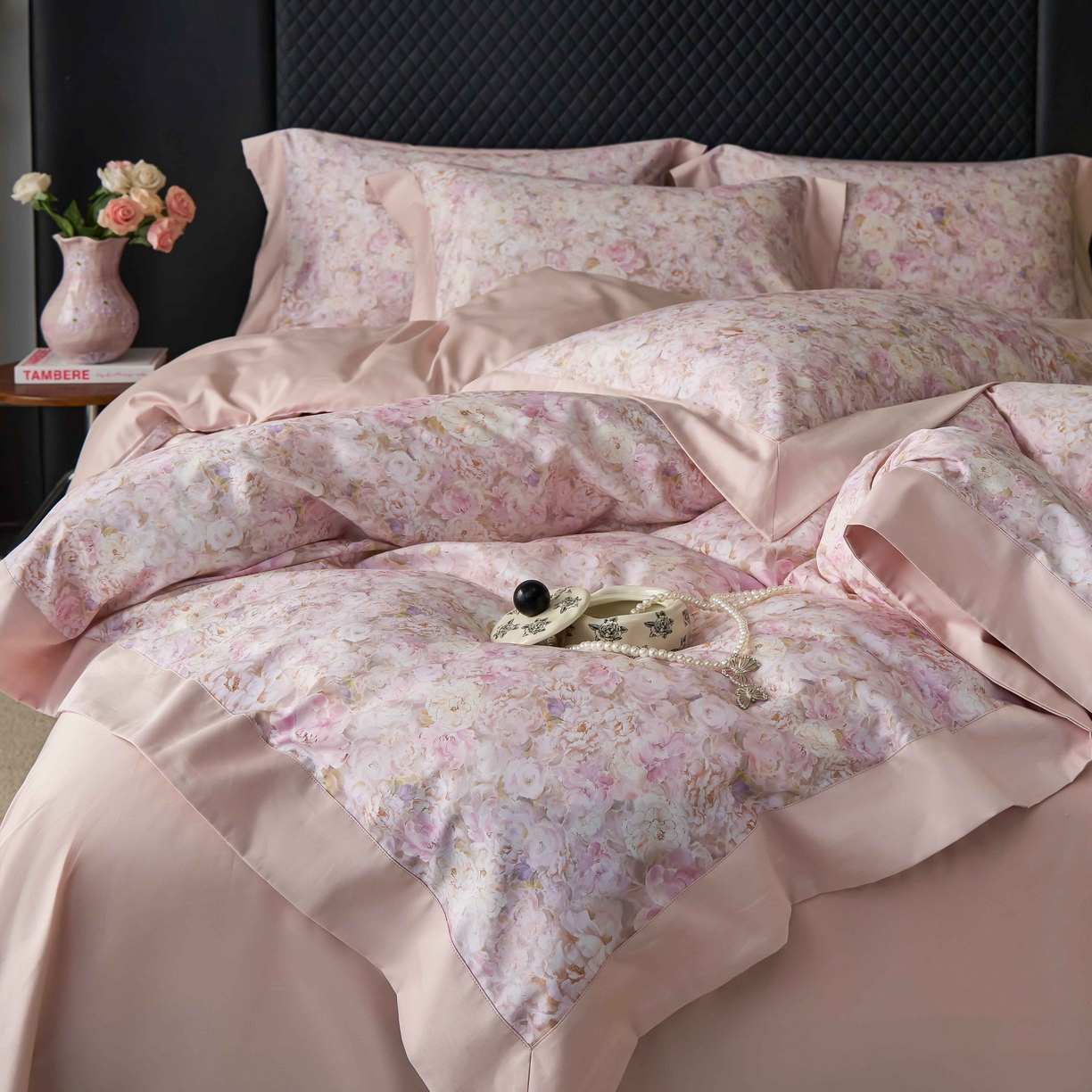 91家纺网 家纺一手货源 找家纺 [91家纺网精选]A版50支全棉纯棉数码印花B版50支全棉四件套