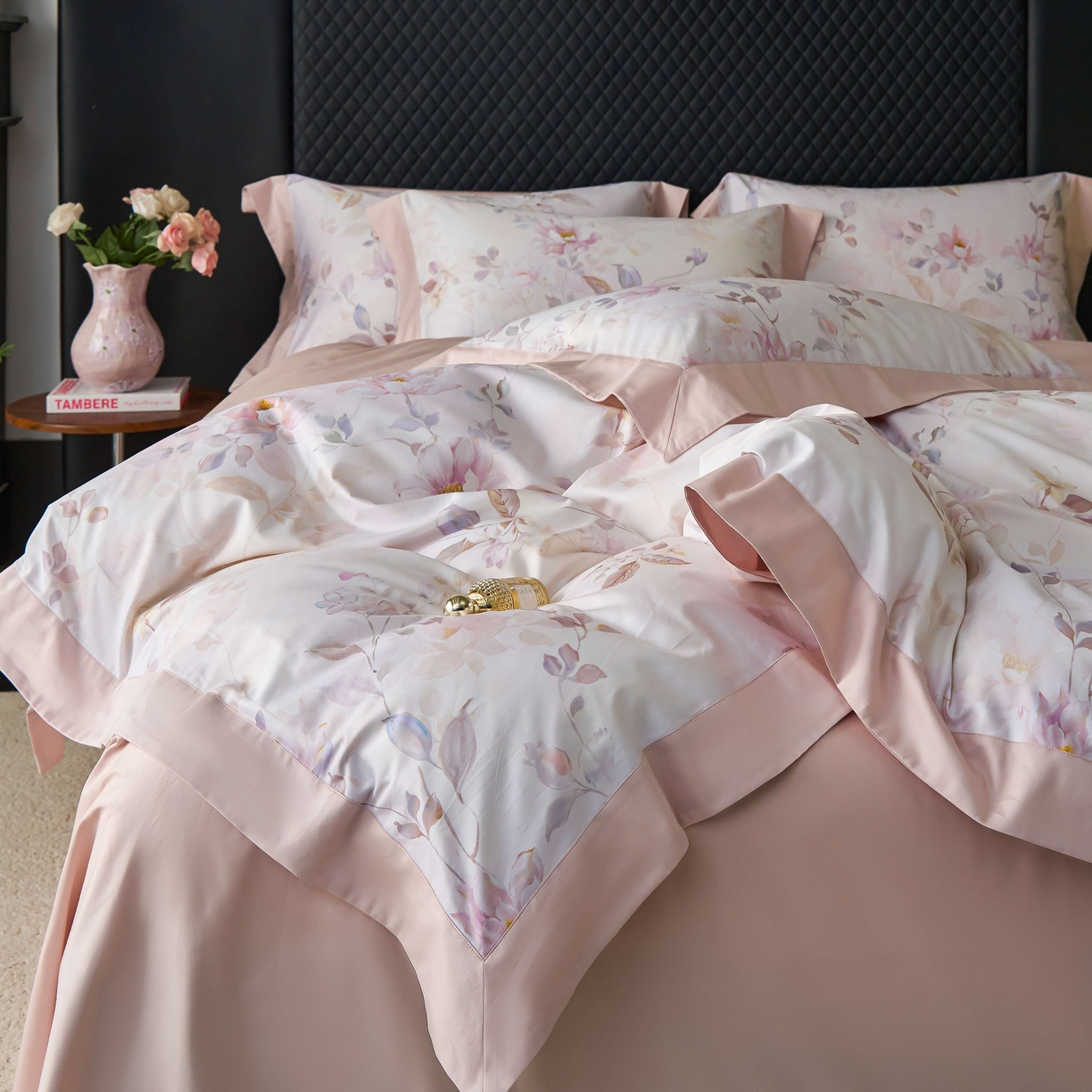 91家纺网 家纺一手货源 找家纺 [91家纺网精选]A版50支全棉纯棉数码印花B版50支全棉四件套