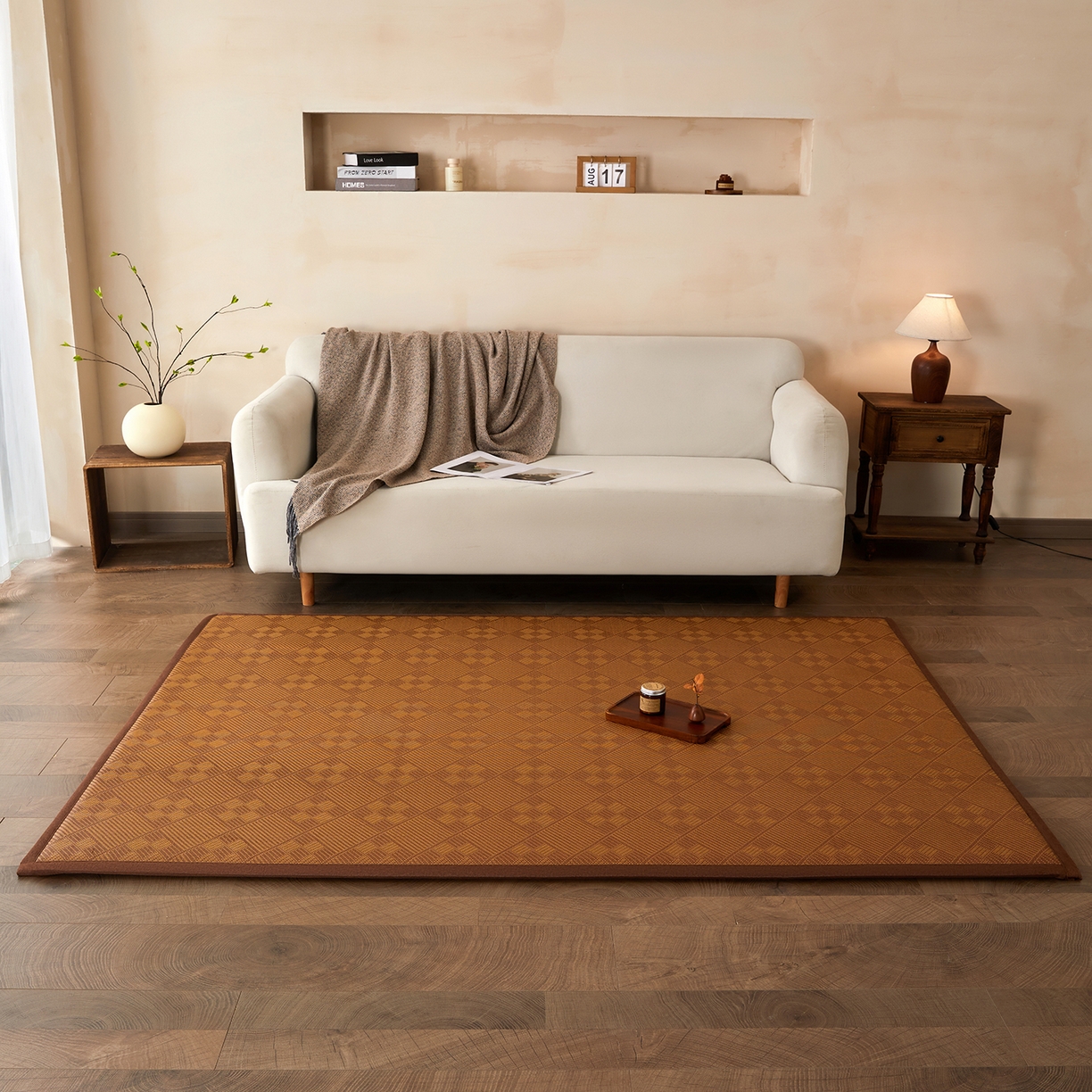 91家纺网 家纺一手货源 找家纺 （总）航途席业 2026新款冰丝凉席地垫