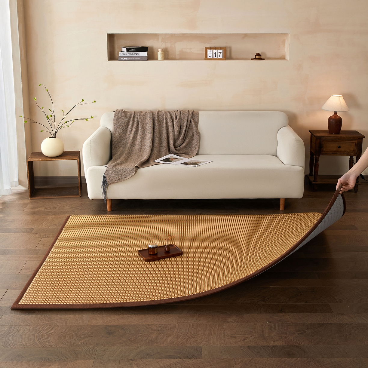 91家纺网 家纺一手货源 找家纺 （总）航途席业 2026新款冰丝凉席地垫