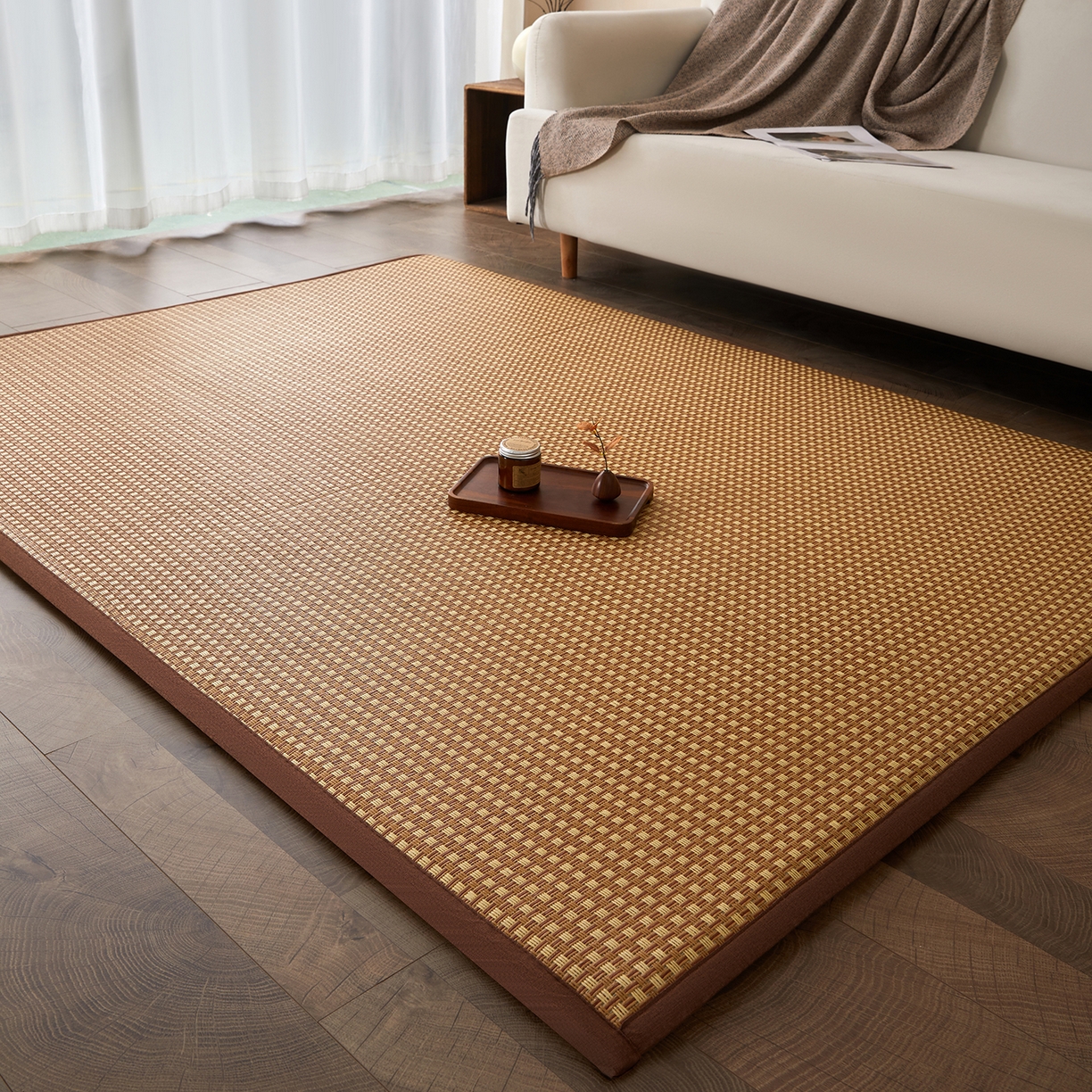 91家纺网 家纺一手货源 找家纺 （总）航途席业 2026新款冰丝凉席地垫