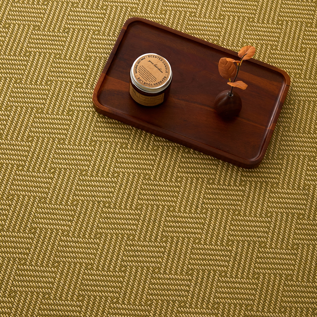 91家纺网 家纺一手货源 找家纺 航途席业 2026新款冰丝凉席地垫 绿饼干