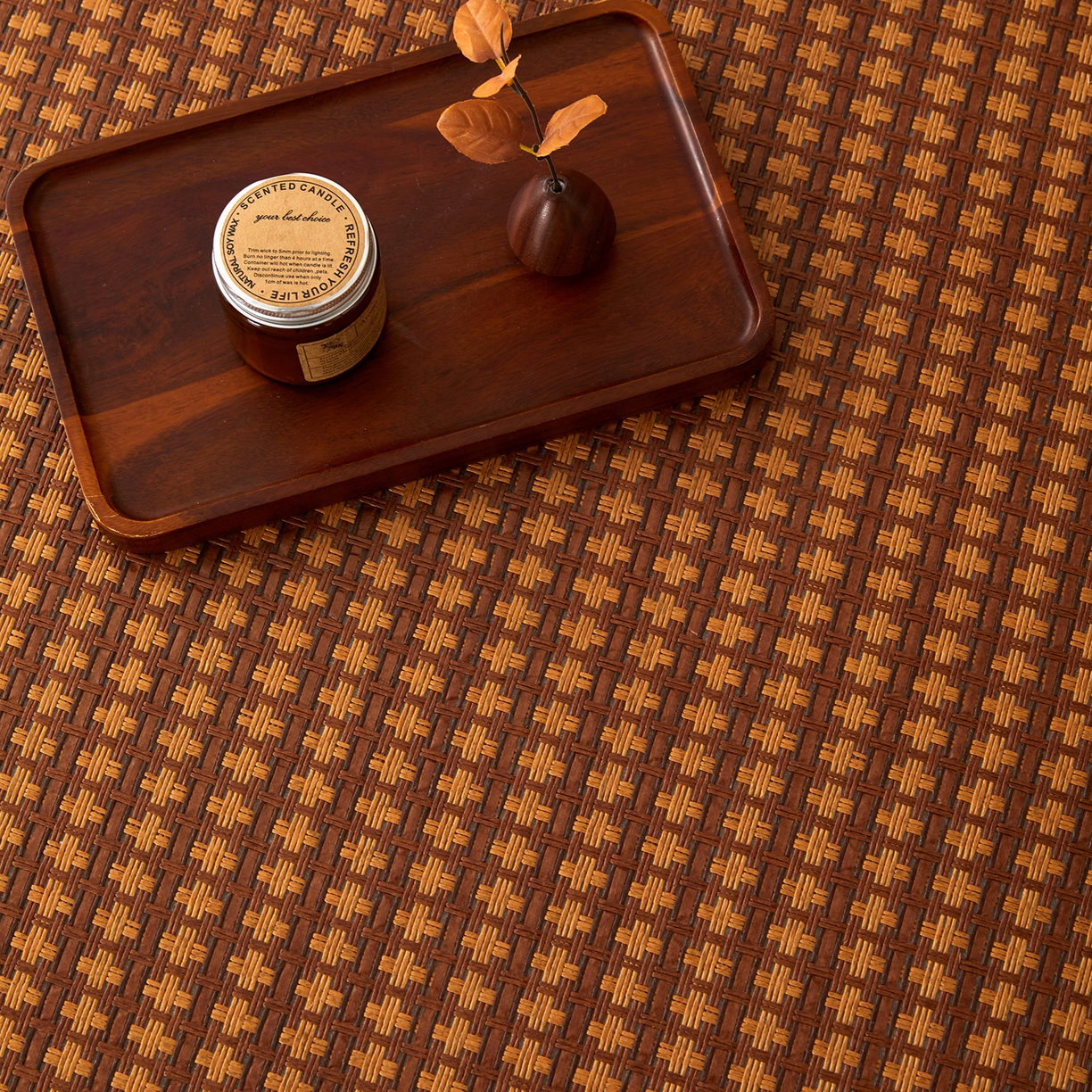 91家纺网 家纺一手货源 找家纺 航途席业 2026新款冰丝凉席地垫 古奢藤