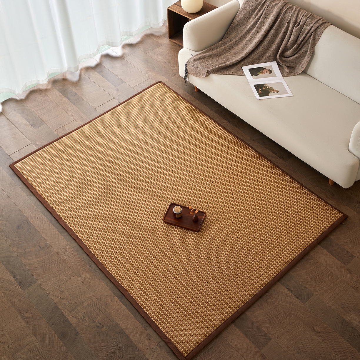 91家纺网 家纺一手货源 找家纺 （总）航途席业 2026新款冰丝凉席地垫