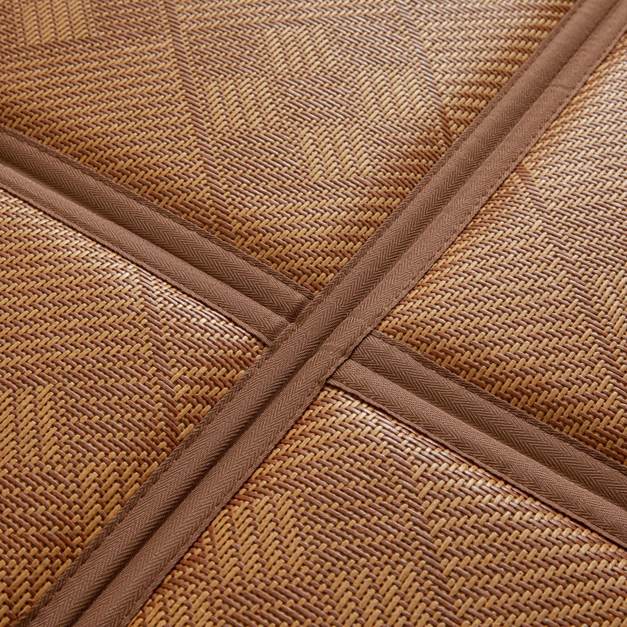 91家纺网 家纺一手货源 找家纺 航途席业 2026新款拼接格榻榻米地垫 九宫格