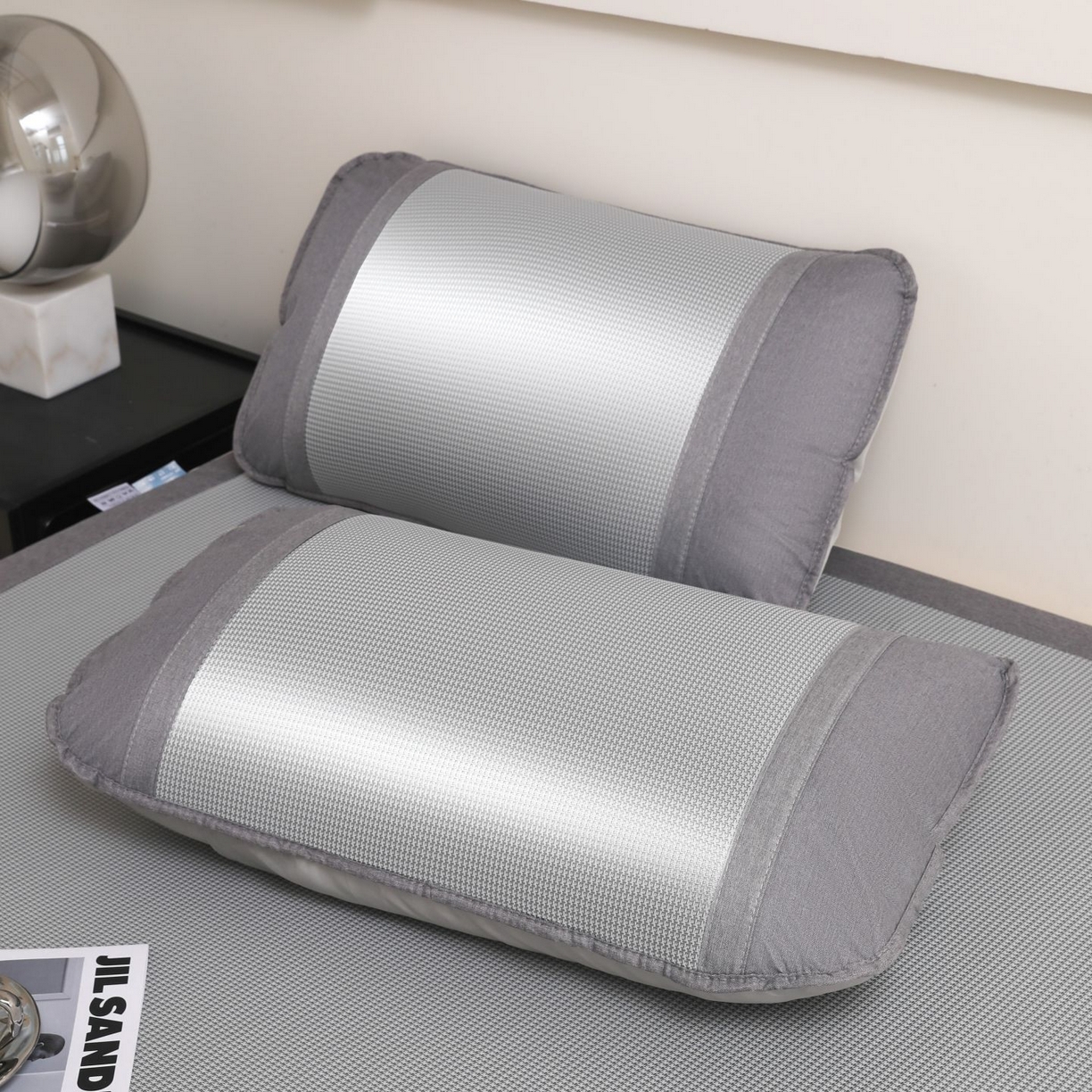 91家纺网 家纺一手货源 找家纺 航途席业 2026新款抗菌超柔席 灰色