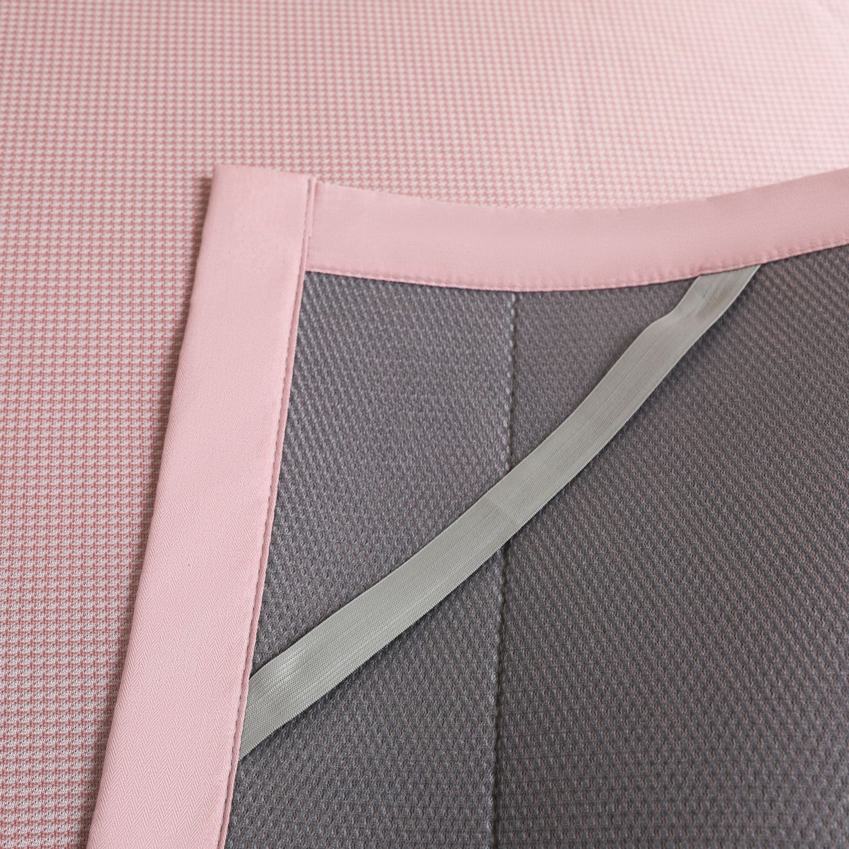 91家纺网 家纺一手货源 找家纺 航途席业 2026新款抗菌超柔席 粉色