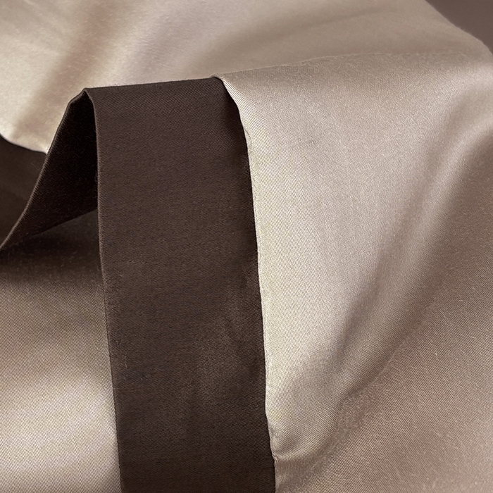 91家纺网 家纺一手货源 找家纺 波比可可 2026新款春夏凉感莱赛尔60支兰精天丝绣花夏被四件套 小美好 棕