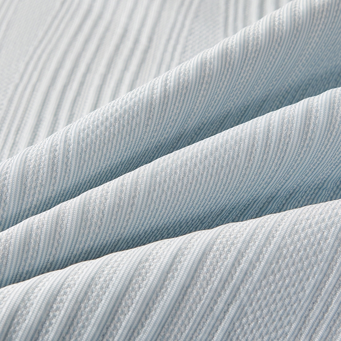 91家纺网 家纺一手货源 找家纺 桂雅居 2026新款高分子冰感蕾丝床裙床笠款凉席三件套 云漫冰蓝