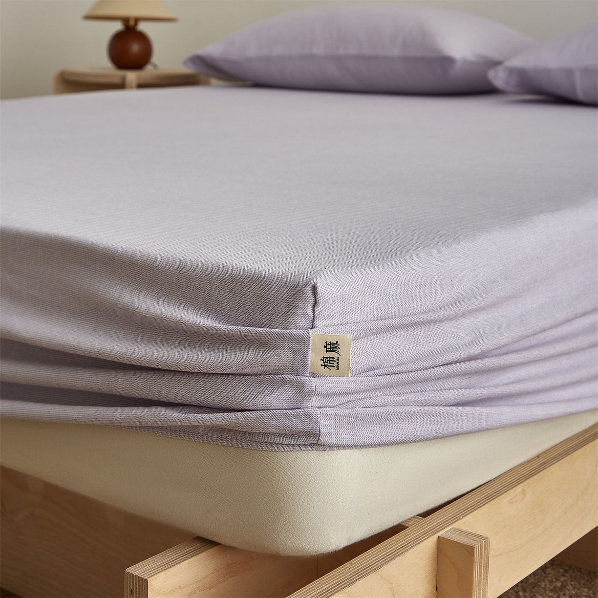 91家纺网 家纺一手货源 找家纺 （总）女子家纺 2026新款纯色水洗棉麻床笠单床笠床笠单件