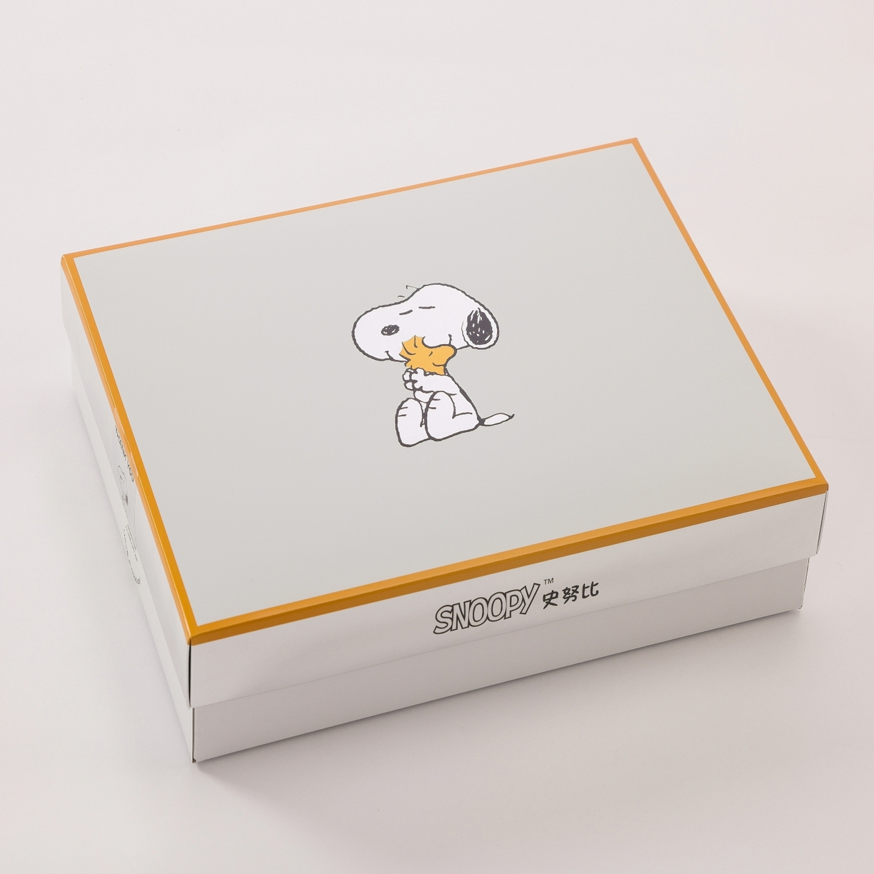 91家纺网 家纺一手货源 找家纺 栩裕纺织 2026新款史努比SNOOPY正版授权独家全棉针织毯多功能针织盖毯 礼盒小号