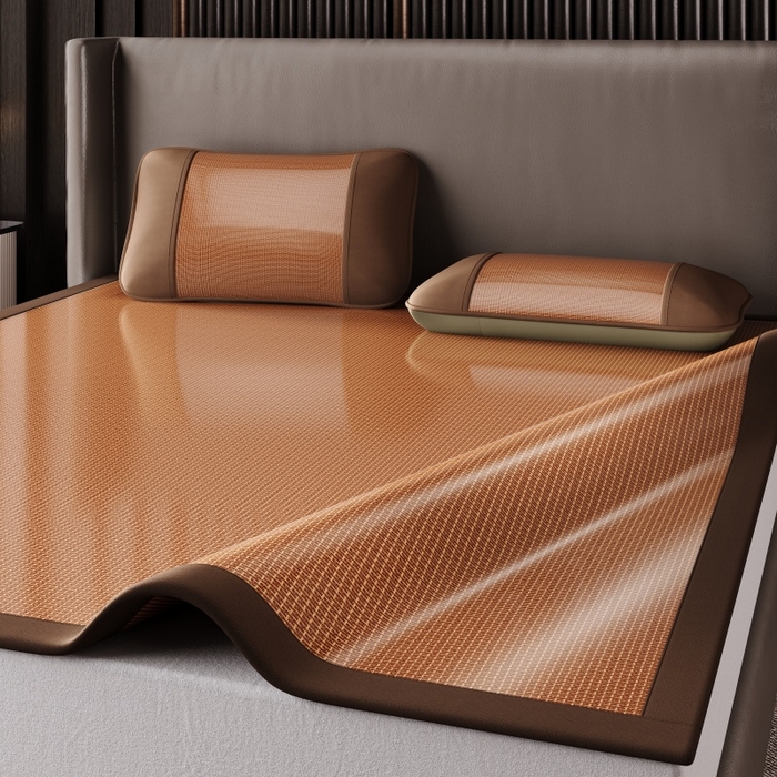 91家纺网 家纺一手货源 找家纺 （总）永旺家纺 2026新款全包双面藤席凉席