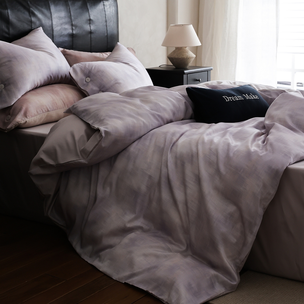 91家纺网 家纺一手货源 找家纺 （总）ONE TWO ONE 121 【会员-20】 【控价商品】【提供买家秀】  2026新款专版数码印花100s长绒棉全棉床上用品四件套