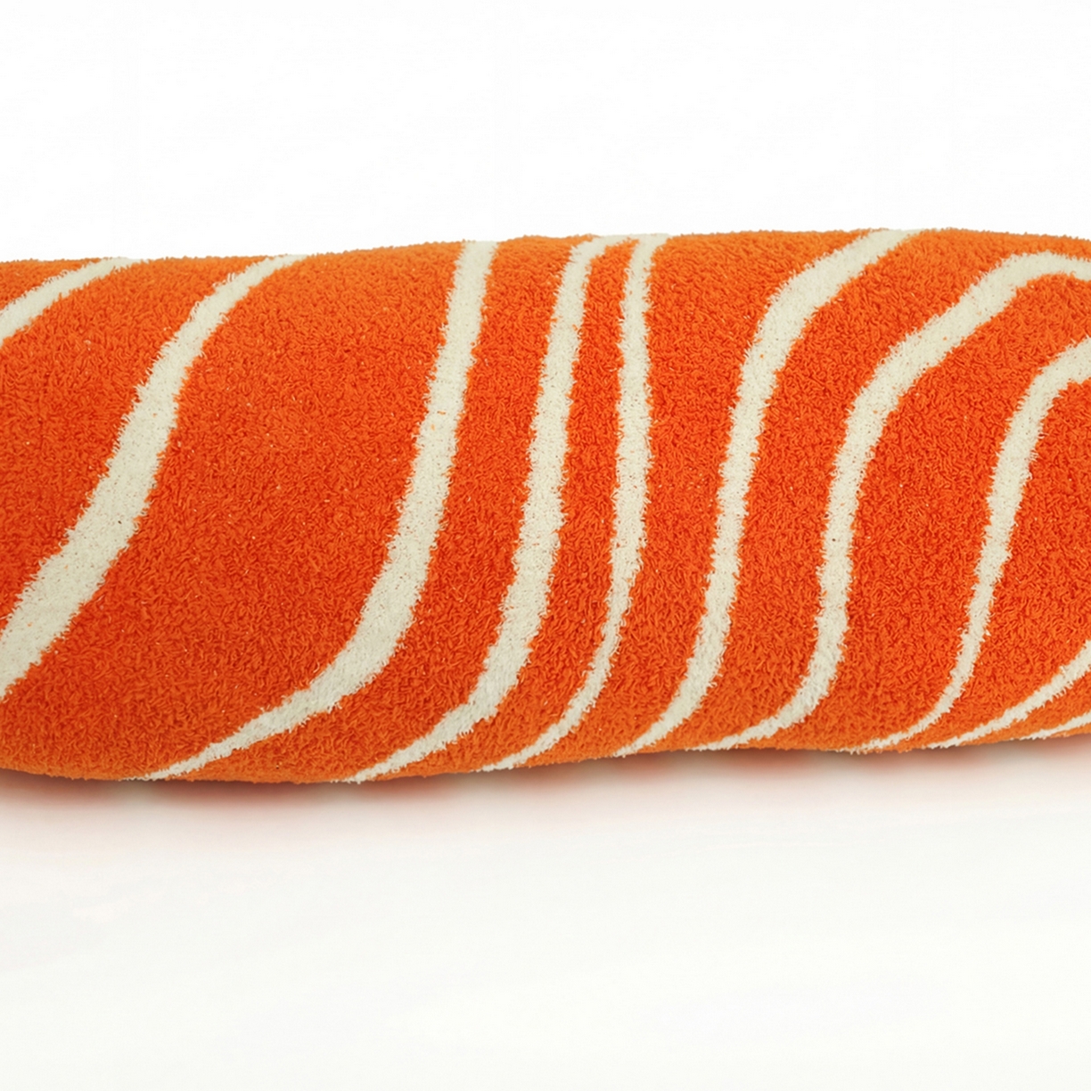 91家纺网 家纺一手货源 找家纺 （总）暖绵绵家纺 2026新款橙白相间可拆洗抱枕-飒缇文