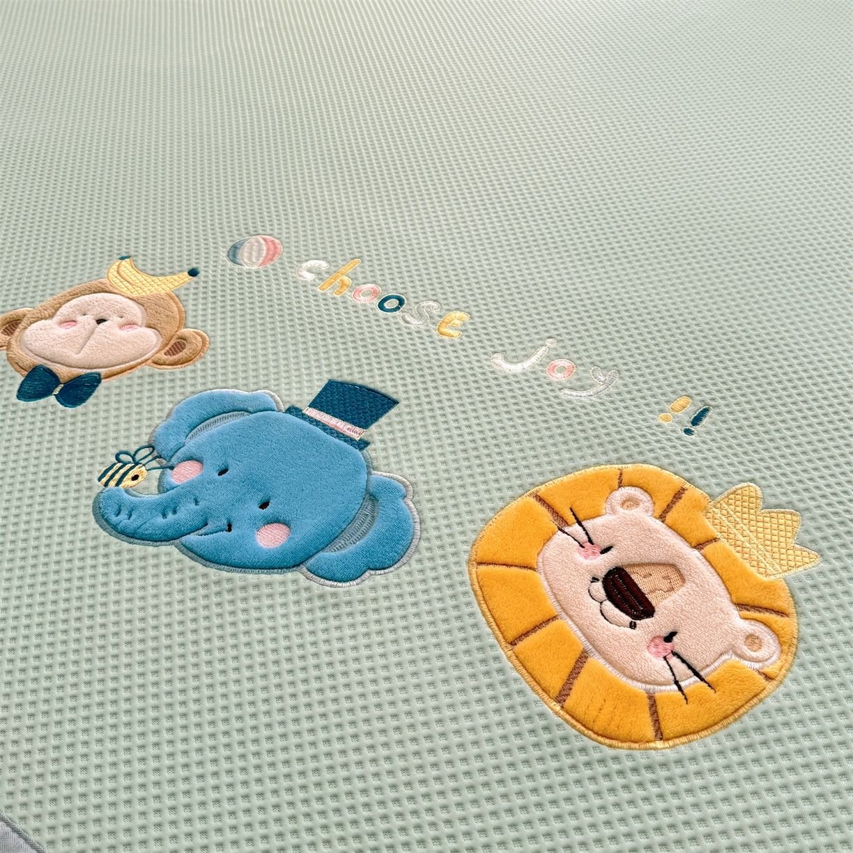 91家纺网 家纺一手货源 找家纺 （总）布凡家居 2026新款高端A类PE高分子冰丝凉席卡通贴布凉席冰豆豆软凉席