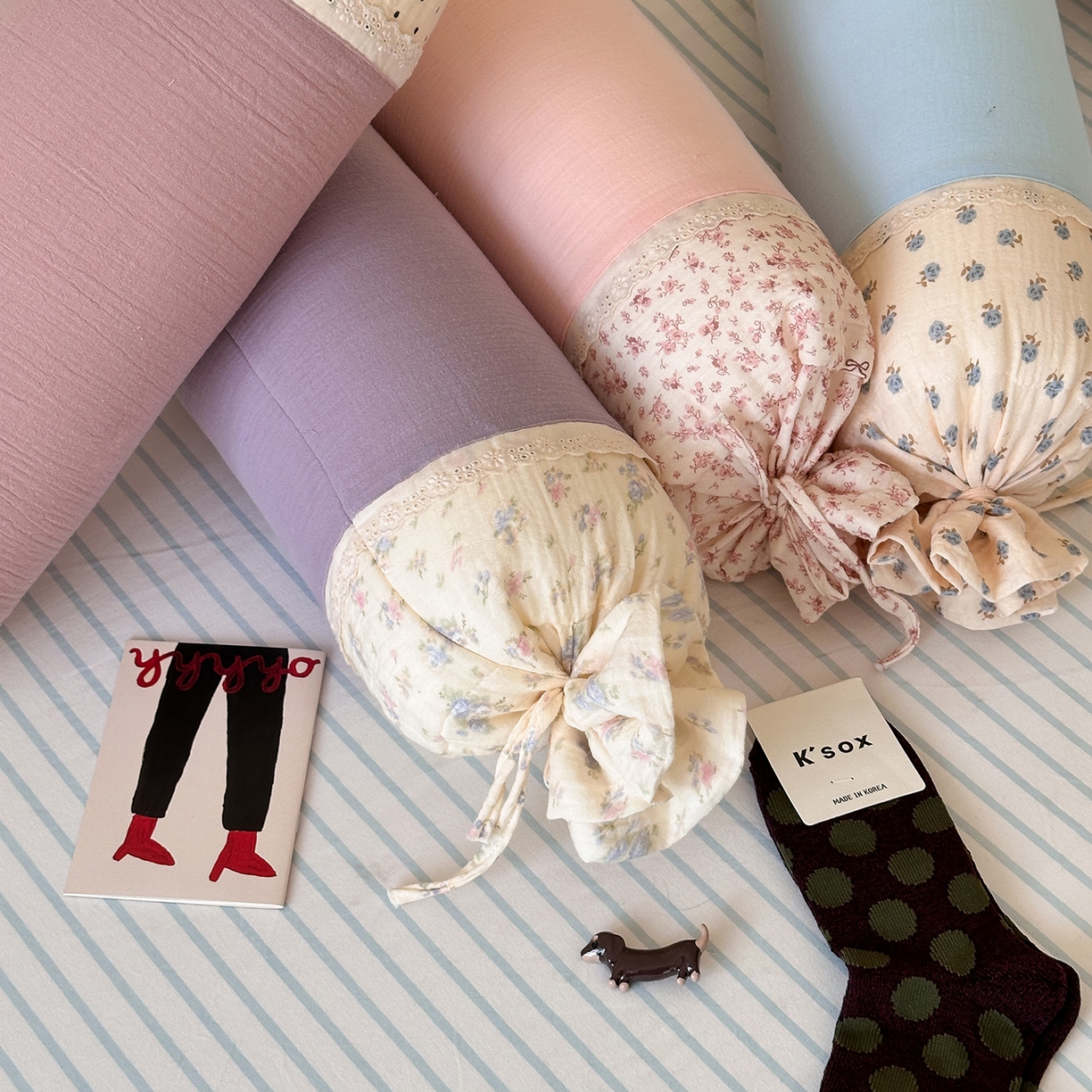 91家纺网 家纺一手货源 找家纺 伟邦枕芯 2026新款全棉皱皱纱糖果抱枕枕头枕芯 组合