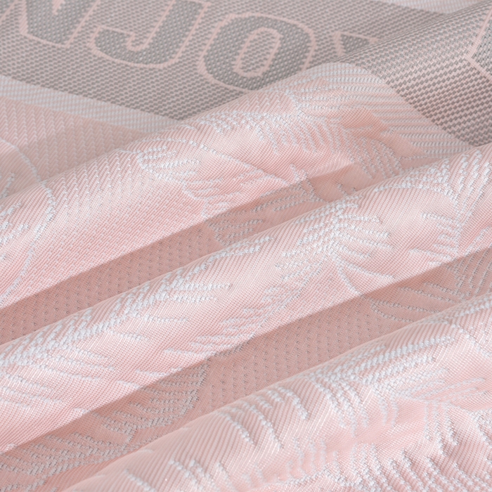 91家纺网 家纺一手货源 找家纺 德比尔斯  2026新款A类凉感凉豆豆床裙款凉席-芭蕉叶 芭蕉叶-粉