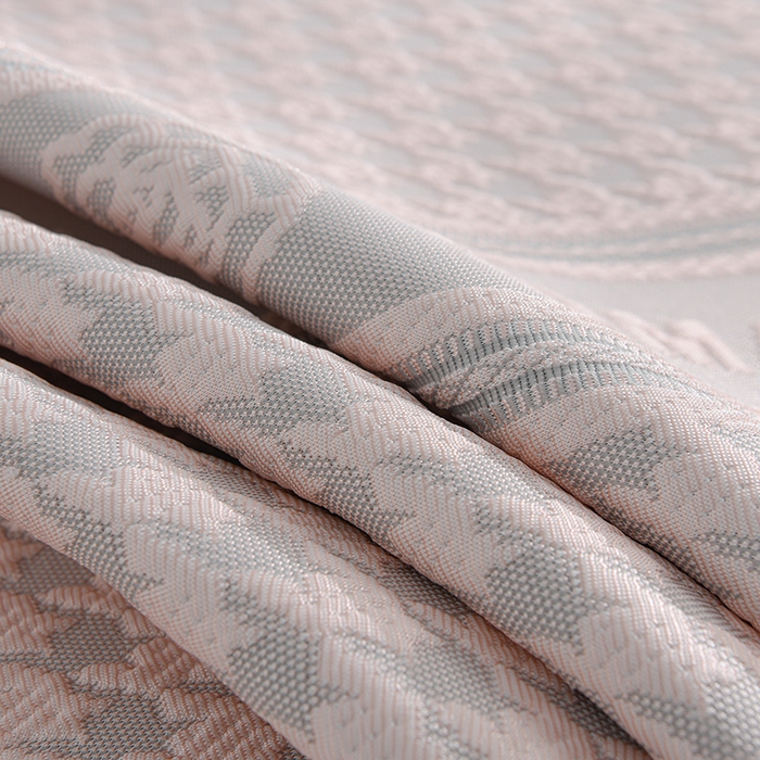 91家纺网 家纺一手货源 找家纺 （总）德比尔斯  2026新款A类凉感凉豆豆床裙款凉席-千鸟格