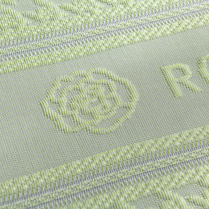 91家纺网 家纺一手货源 找家纺 德比尔斯  2026新款A类凉感凉豆豆床裙款凉席-千鸟格 千鸟格绿