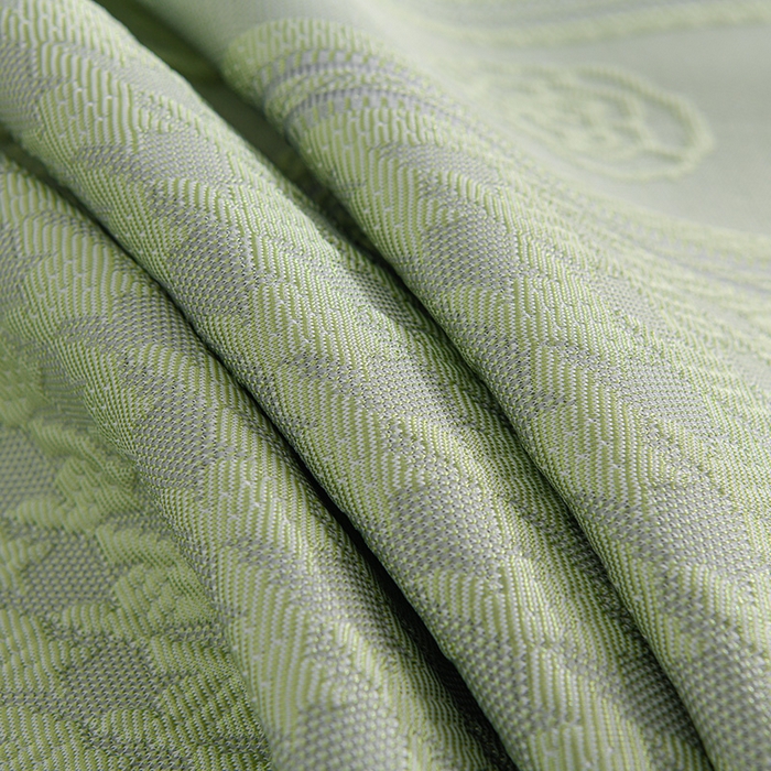 91家纺网 家纺一手货源 找家纺 德比尔斯  2026新款A类凉感凉豆豆床裙款凉席-千鸟格 千鸟格绿