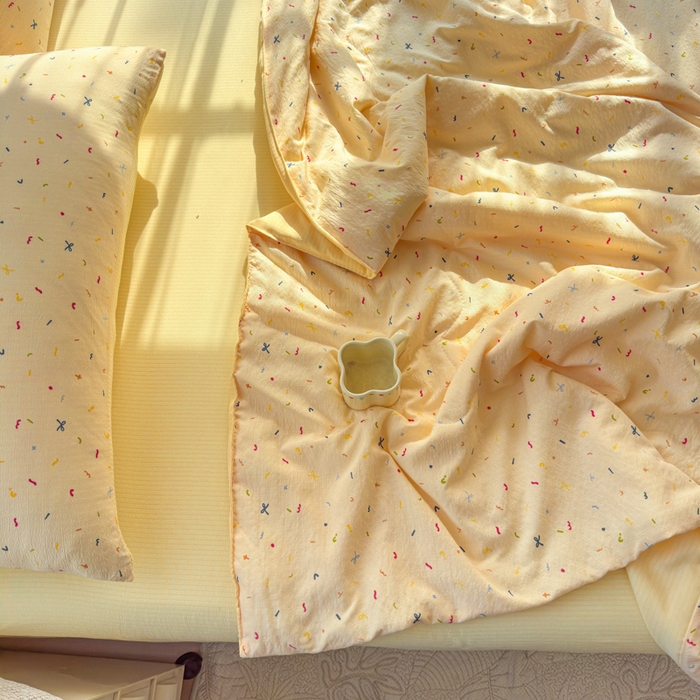 91家纺网 家纺一手货源 找家纺 （总）梵希雅 2026新款A类木棉皱皱纱夏被