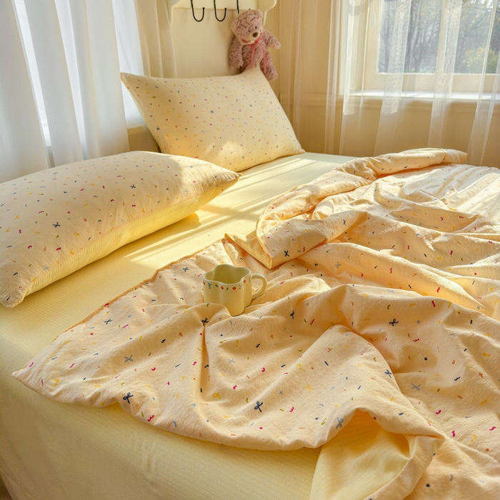 91家纺网 家纺一手货源 找家纺 （总）梵希雅 2026新款A类木棉皱皱纱夏被