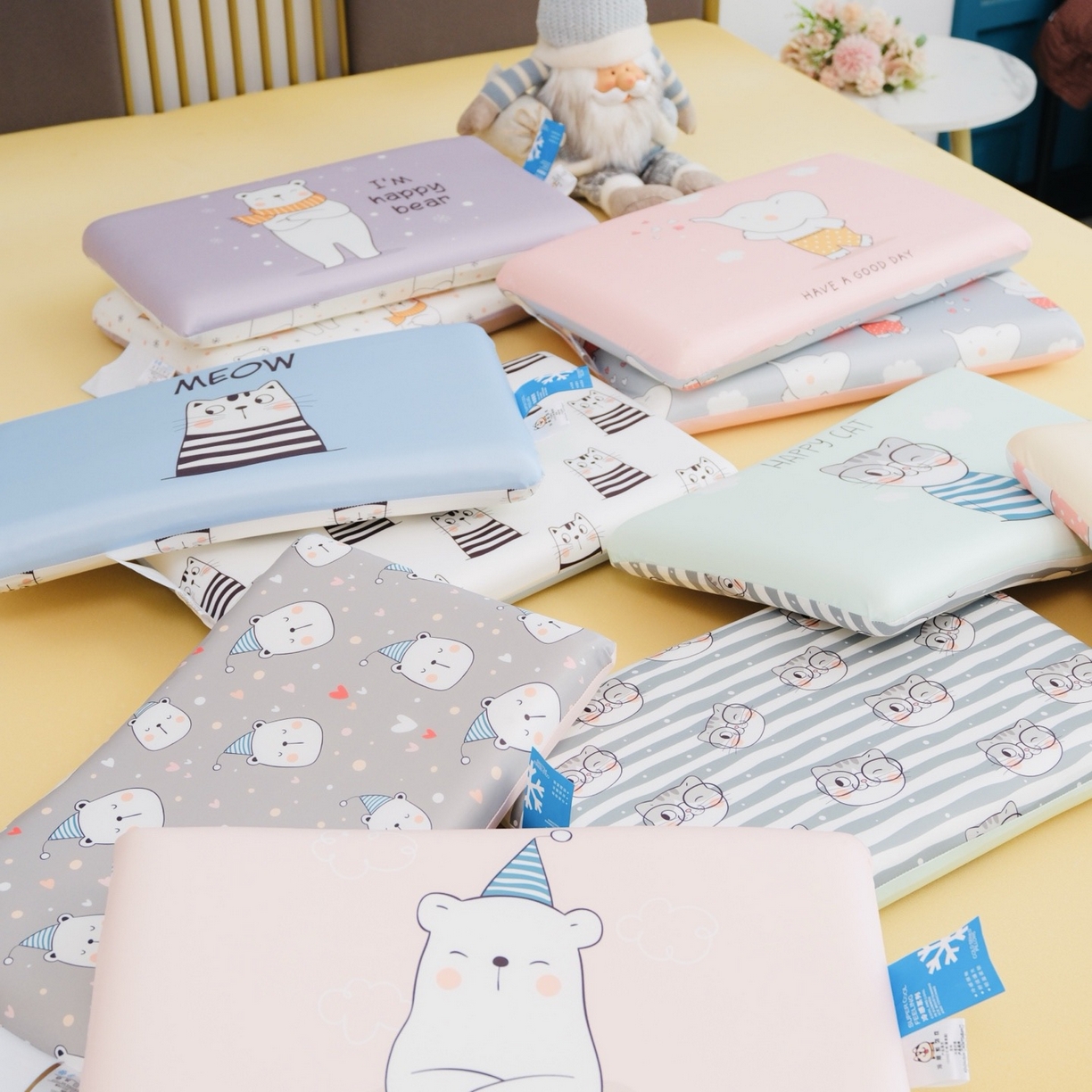 91家纺网 家纺一手货源 找家纺 （总）她喜爱枕芯 2026新款宠爱乐园凉感儿童AB版记忆枕