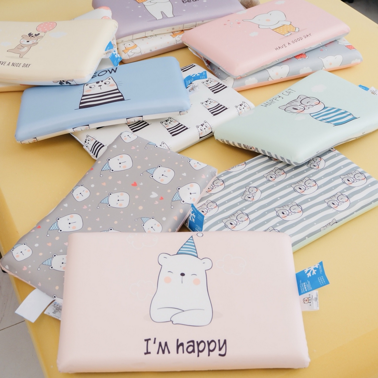 91家纺网 家纺一手货源 找家纺 她喜爱枕芯 2026新款宠爱乐园凉感儿童AB版记忆枕 组合图仅供展示