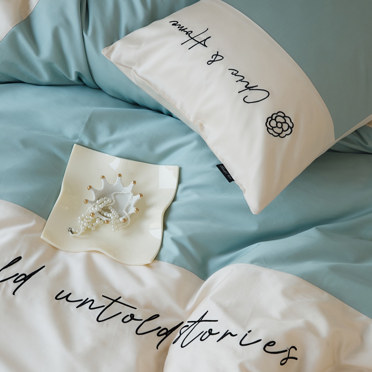 91家纺网 家纺一手货源 找家纺 （总）EH家居 2026新款春夏新款天丝棉四件套江南系列