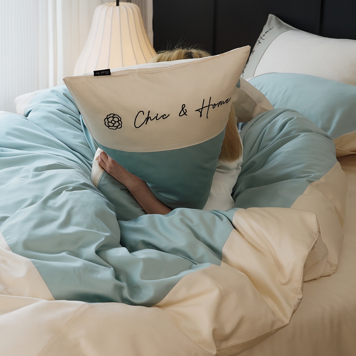 91家纺网 家纺一手货源 找家纺 （总）EH家居 2026新款春夏新款天丝棉四件套江南系列