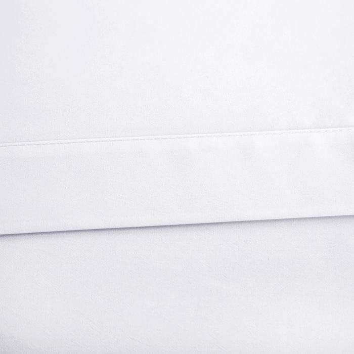 91家纺网 家纺一手货源 找家纺 （总）沐珩家纺 2026新款高仿棉120克磨毛加厚酒店专用纯白四件套