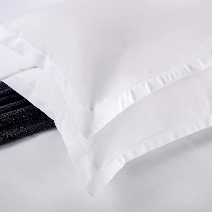 91家纺网 家纺一手货源 找家纺 （总）沐珩家纺 2026新款高仿棉120克磨毛加厚酒店专用纯白四件套