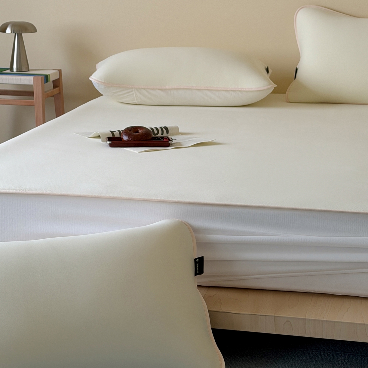 91家纺网 家纺一手货源 找家纺 （总）三味舒屋 2026新款【清氧小冰皮】凉感丝软凉席凉垫