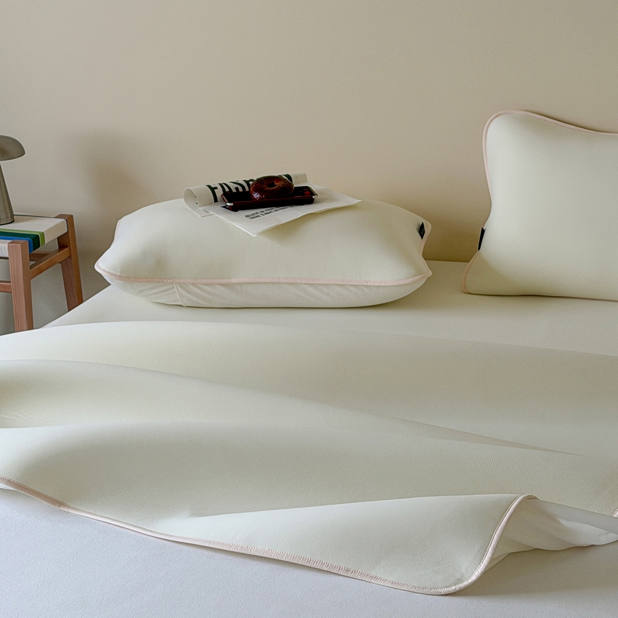 91家纺网 家纺一手货源 找家纺 （总）三味舒屋 2026新款【清氧小冰皮】凉感丝软凉席凉垫