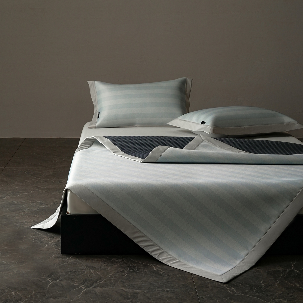 91家纺网 家纺一手货源 找家纺 （总）三味舒屋 2026新款松间觅光系列印花冰丝席