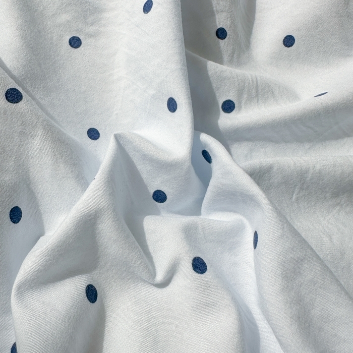 91家纺网 家纺一手货源 找家纺 花伞家居 2026新款波点毛巾绣糖果兔四件套 糖果兔-蓝