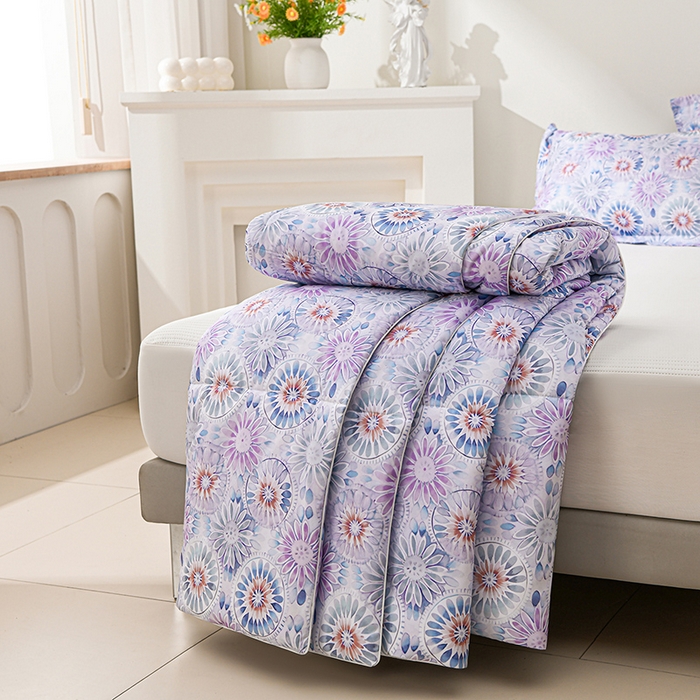 91家纺网 家纺一手货源 找家纺 （总）圣靓家纺 2026新款晚安麻绳超柔亲肤可水洗夏被空调被夏凉被