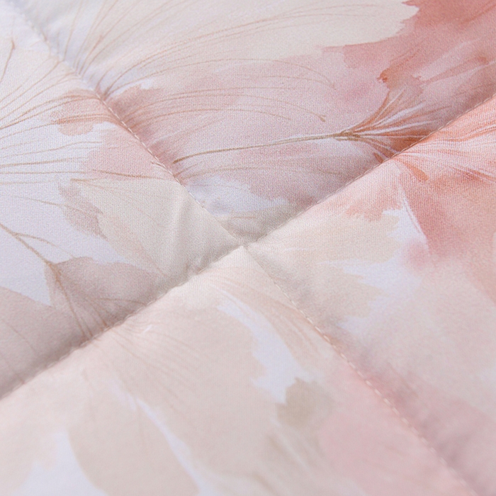 91家纺网 家纺一手货源 找家纺 圣靓家纺 2026新款晚安麻绳超柔亲肤可水洗夏被空调被夏凉被 诗情画意