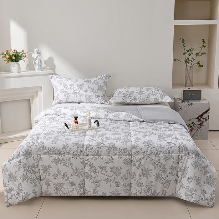 91家纺网 家纺一手货源 找家纺 圣靓家纺 2026新款晚安麻绳超柔亲肤可水洗夏被空调被夏凉被 岁月静好