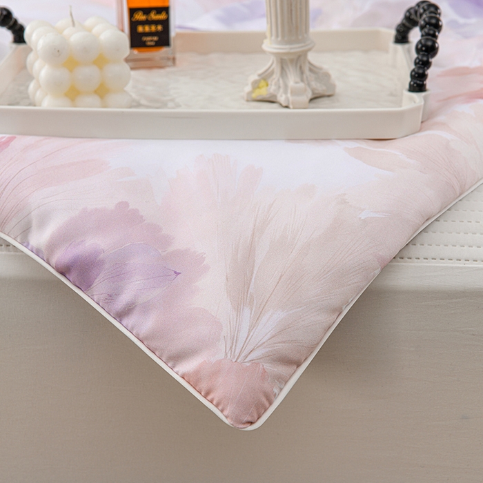 91家纺网 家纺一手货源 找家纺 圣靓家纺 2026新款晚安麻绳超柔亲肤可水洗夏被空调被夏凉被 诗情画意