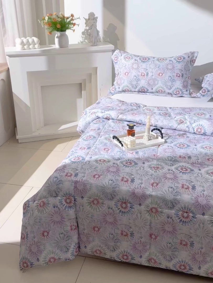 91家纺网 家纺一手货源 找家纺 （总）圣靓家纺 2026新款晚安麻绳超柔亲肤可水洗夏被空调被夏凉被