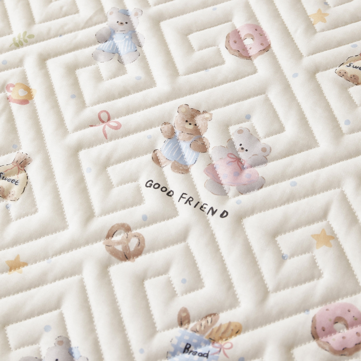 91家纺网 家纺一手货源 找家纺 （总）舒居家纺 2026卡通全棉床护垫软床垫床盖垫子-大床图