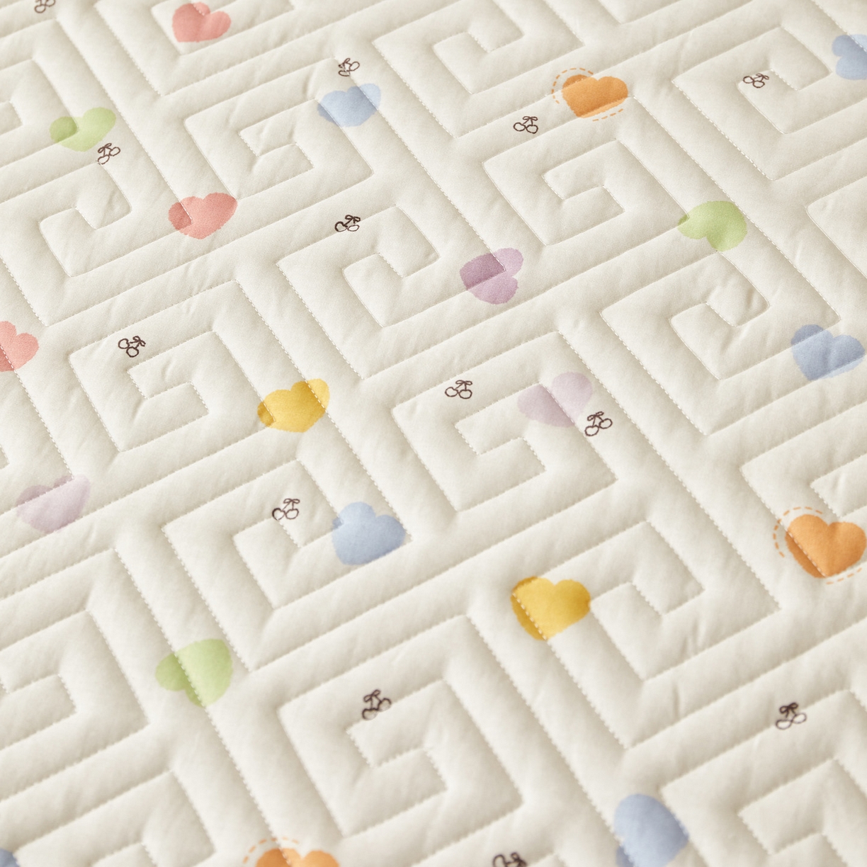 91家纺网 家纺一手货源 找家纺 舒居家纺 2026新款卡通可爱全棉床护垫软床垫垫子-大床图 萌萌心语