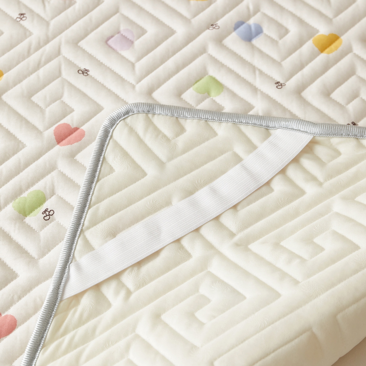 91家纺网 家纺一手货源 找家纺 舒居家纺 2026新款卡通可爱全棉床护垫软床垫垫子-大床图 萌萌心语