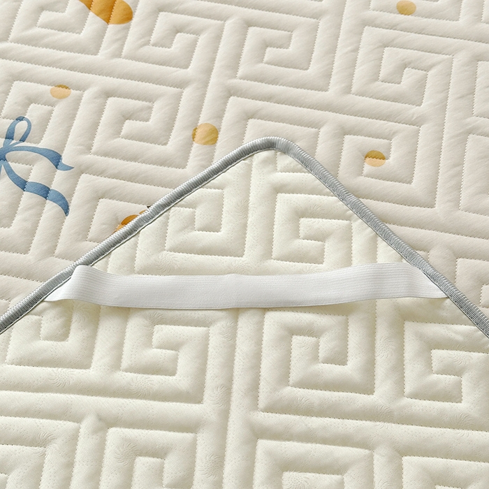 91家纺网 家纺一手货源 找家纺 舒居家纺 2026新款卡通可爱全棉床护垫软床垫垫子-大床图 南瓜派