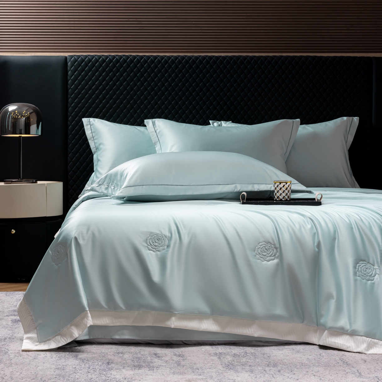 91家纺网 家纺一手货源 找家纺 （总）丽卡家纺 2026新款缪斯莱赛尔天丝夏被空调被夏凉被