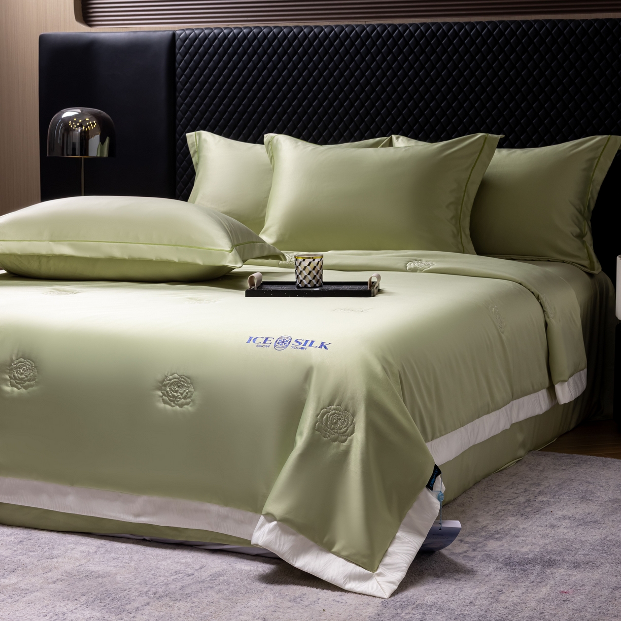 91家纺网 家纺一手货源 找家纺 （总）丽卡家纺 2026新款缪斯莱赛尔天丝夏被空调被夏凉被