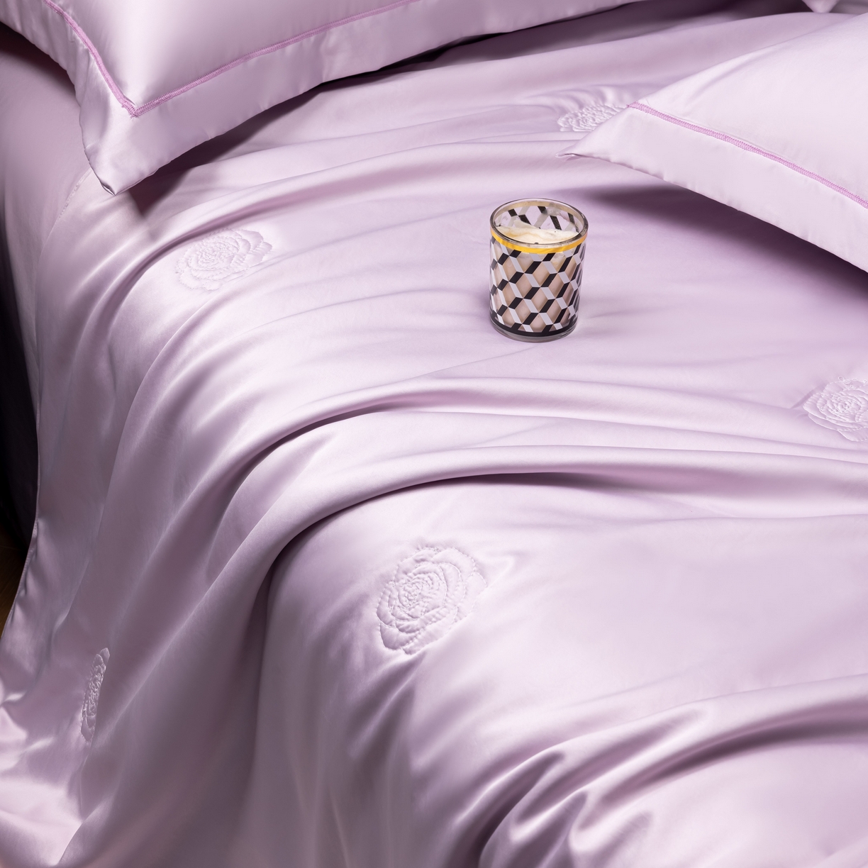 91家纺网 家纺一手货源 找家纺 丽卡家纺 2026新款缪斯莱赛尔天丝夏被空调被夏凉被 紫色