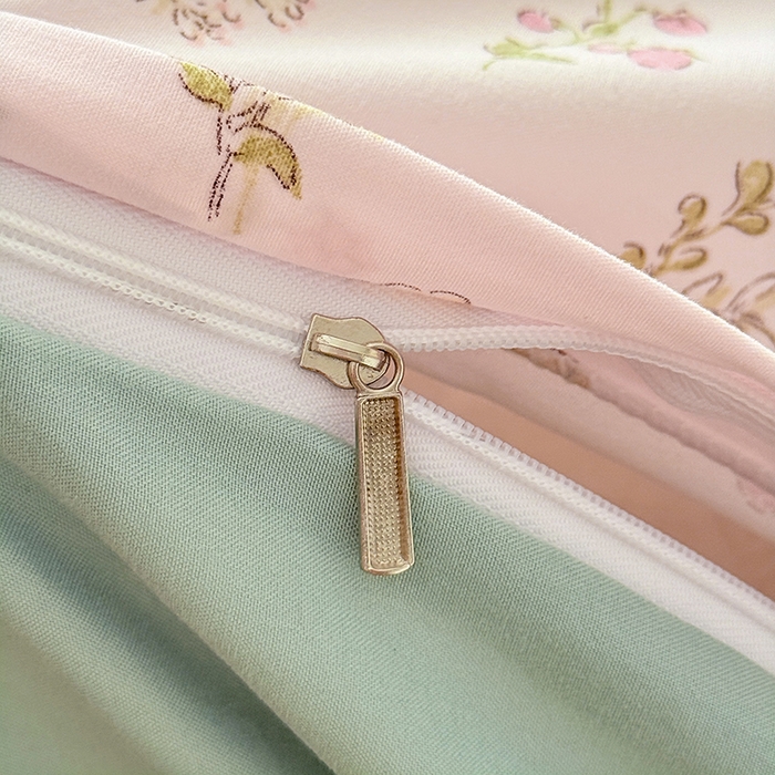 91家纺网 家纺一手货源 找家纺 家贝爱 2026新款云感棉单被套被套单件 花笺小兔