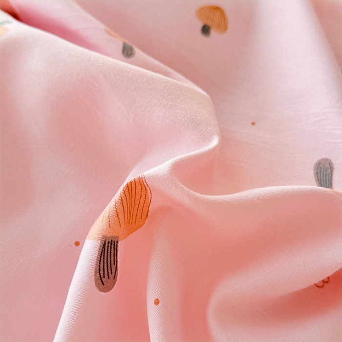 91家纺网 家纺一手货源 找家纺 家贝爱 2026新款云感棉单被套被套单件 粉蘑菇园